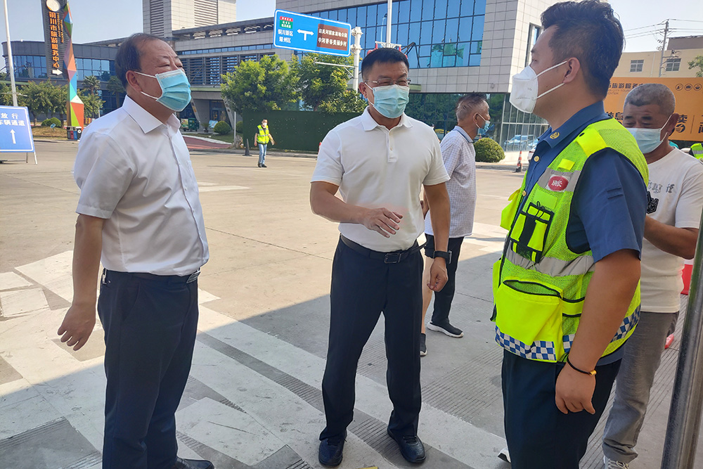 宋桂合检查城市管网治理,物流保通保畅和外防输入工作_铜川市人民政府