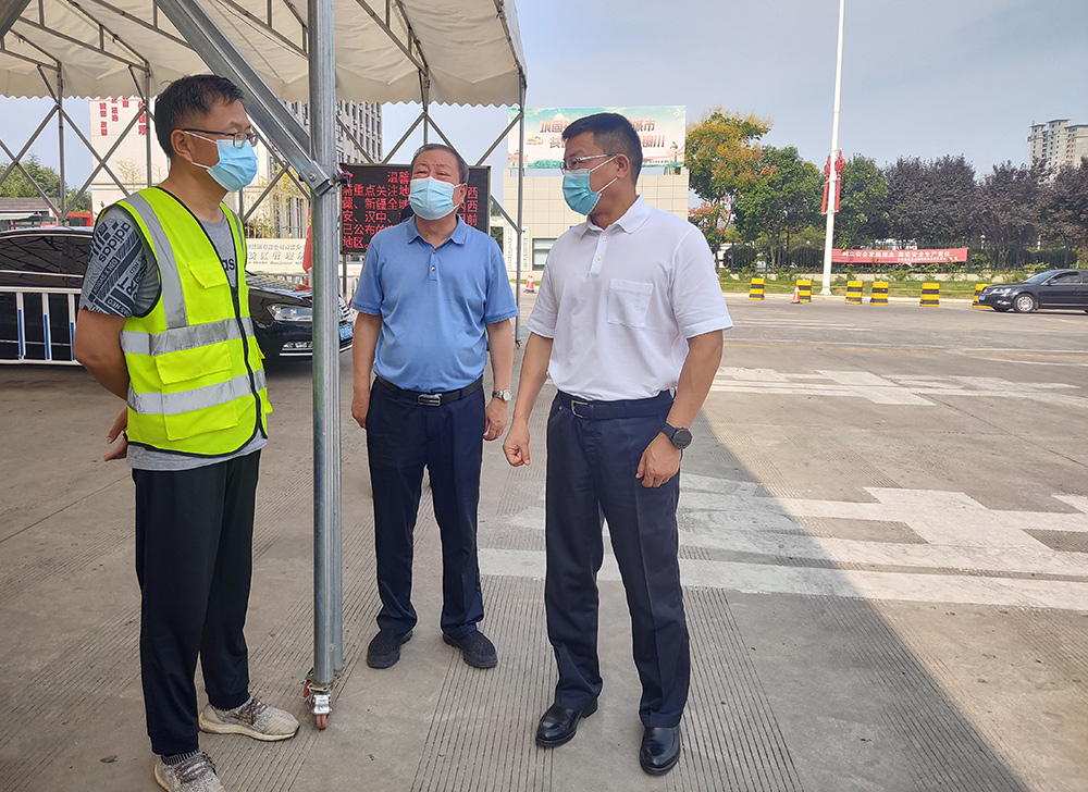宋桂合检查交通查验点疫情防控和物流保通保畅工作_铜川市人民政府