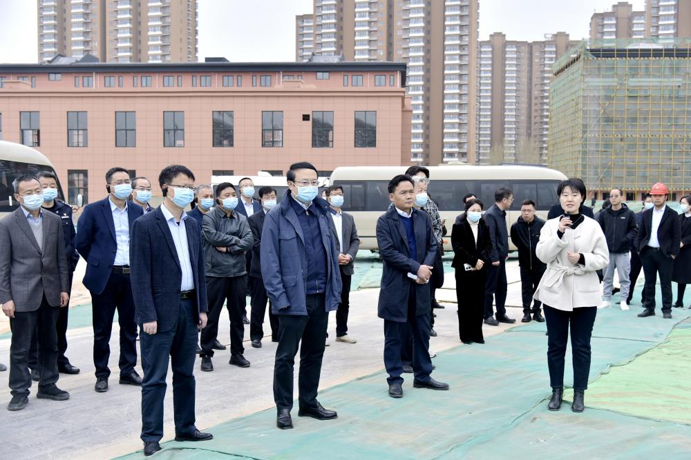 刘浩在新区2023年一季度重点项目观摩活动总结会上强调