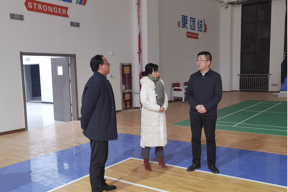 郝俊吉调研王益中学运行工作_铜川市王益区人民政府